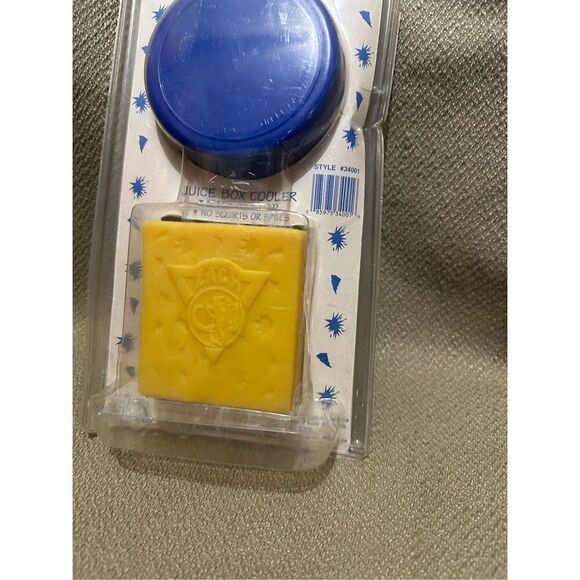 Vtg 1994 90's Mighty Morphin Power Rangers MMPR Snack Set New NIP Yellow Zach - Picture 6 of 8